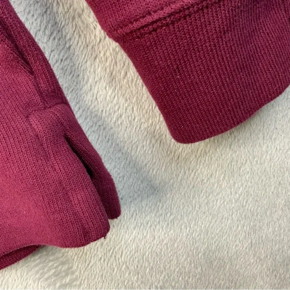 Polo Ralph Lauren Maroon Estate Rib 1/4 Zip Pullover. Mens Size Large. - Picture 7 of 7